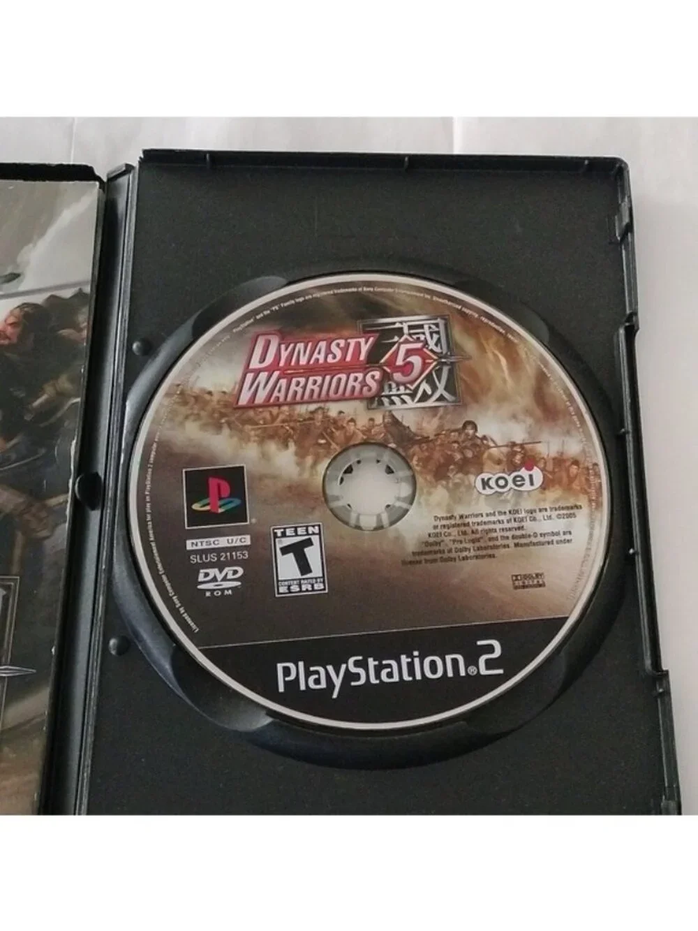 PlayStation 2 Games: Dynasty Warriors 5, NHL 2K9, PacMan World 2, set of 3